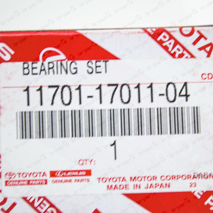 New Genuine Toyota Land Cruiser Diesel 1HZ 1HDFTE Crankshaft Bearing Set Mark 4