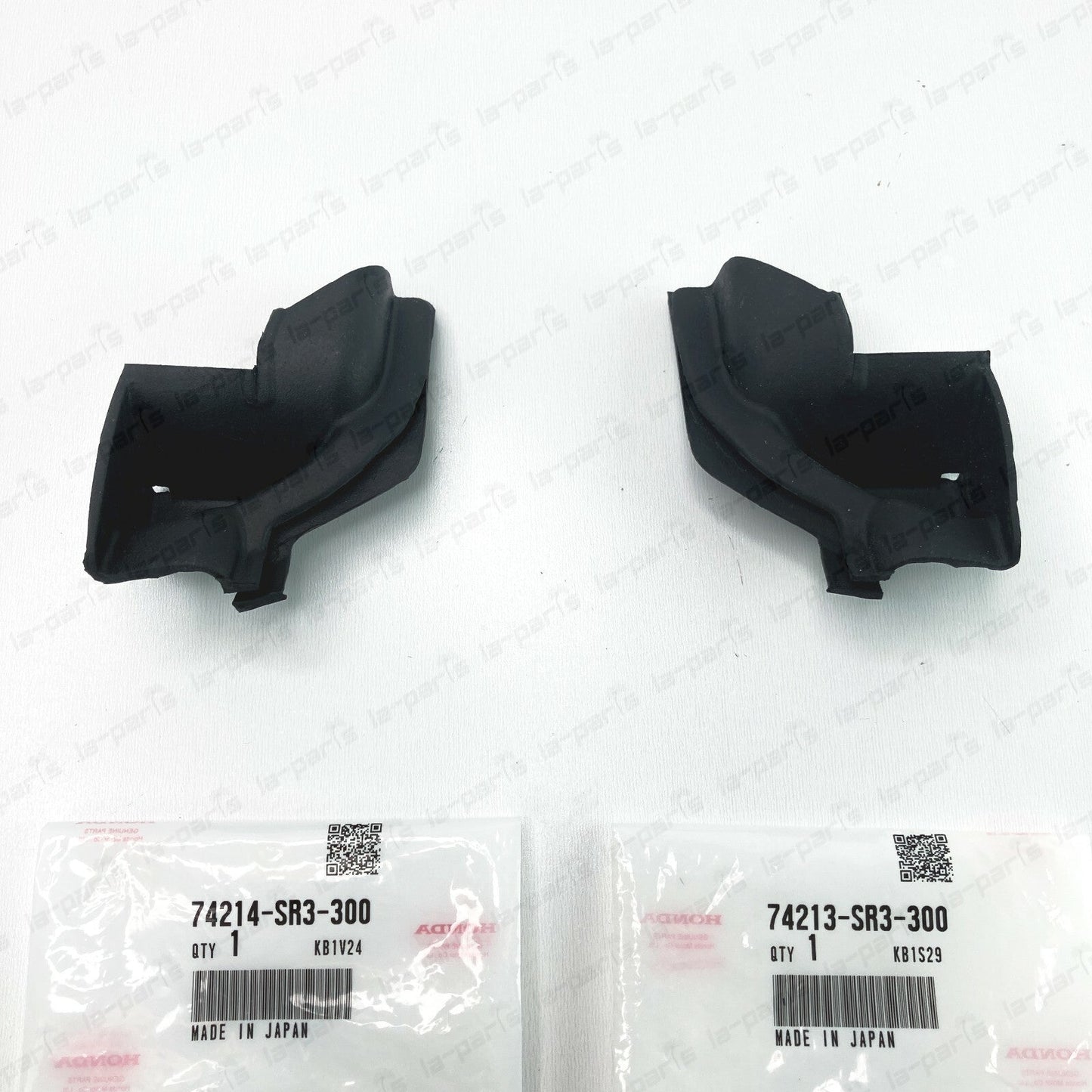 GENUINE HONDA CIVIC EG6 SIR  RIGHT + LEFT SIDE BONNET HOOD HINGE RUBBER COVER