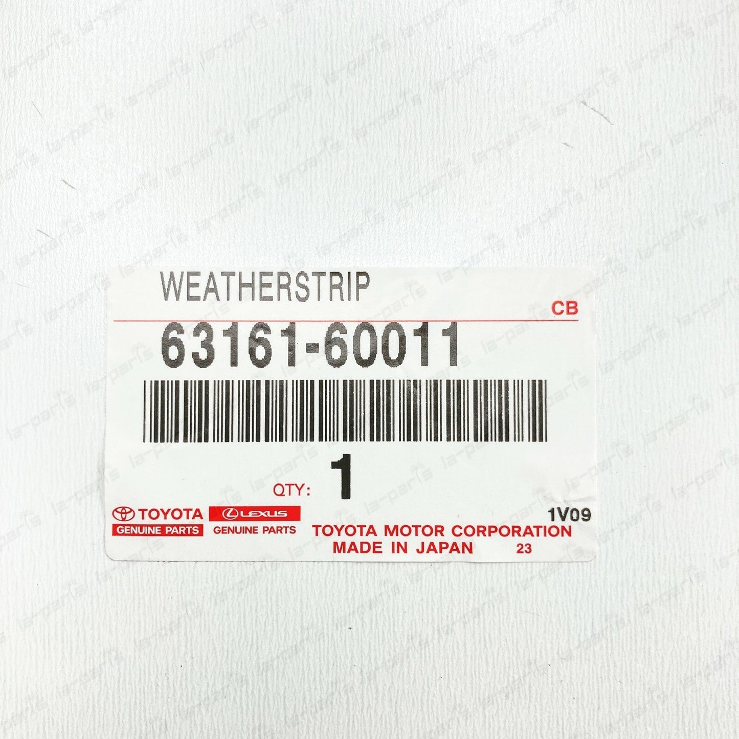 GENUINE TOYOTA 1966-1980 LAND CRUISER FJ40 WEATHERSTRIP FRONT ROOF RUBBER SEAL