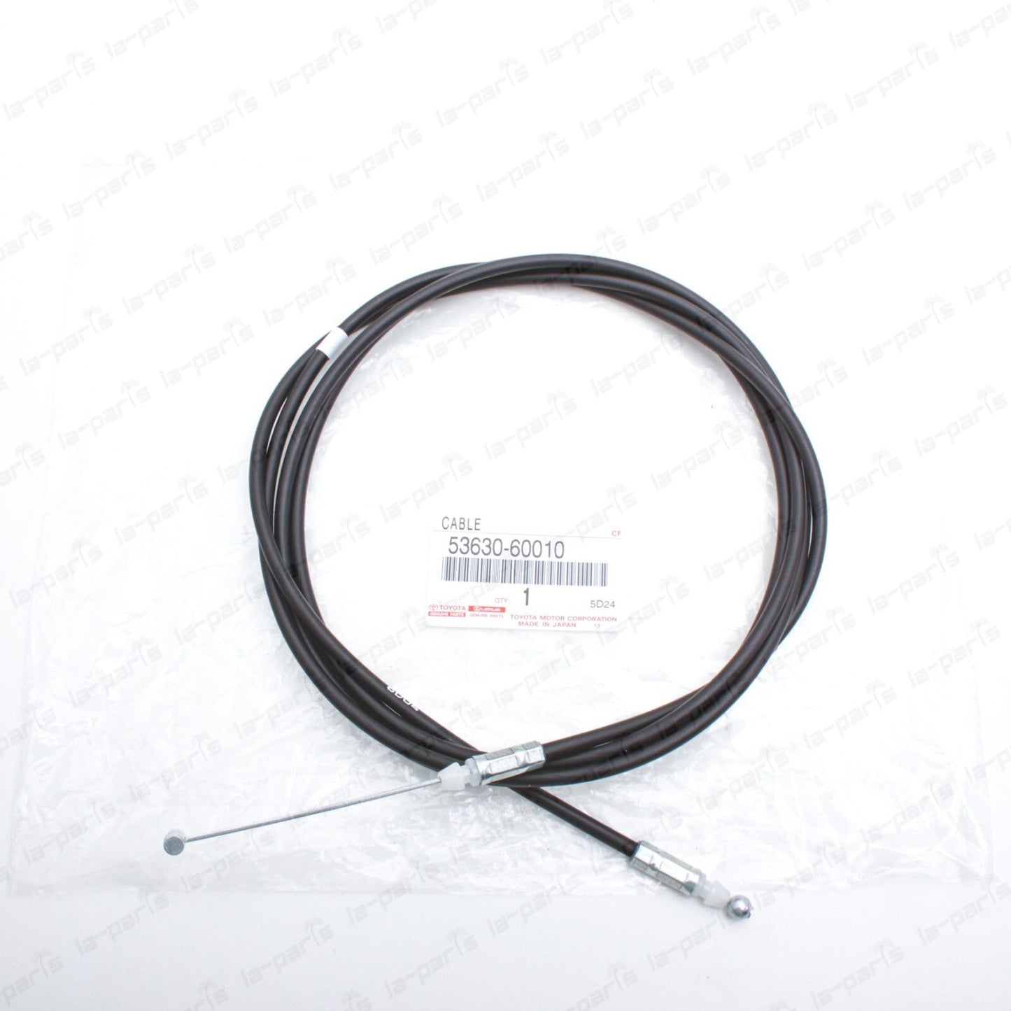 Genuine OEM Toyota 91-97 Land Cruiser LX450 Hood Lock Control Cable 53630-60010