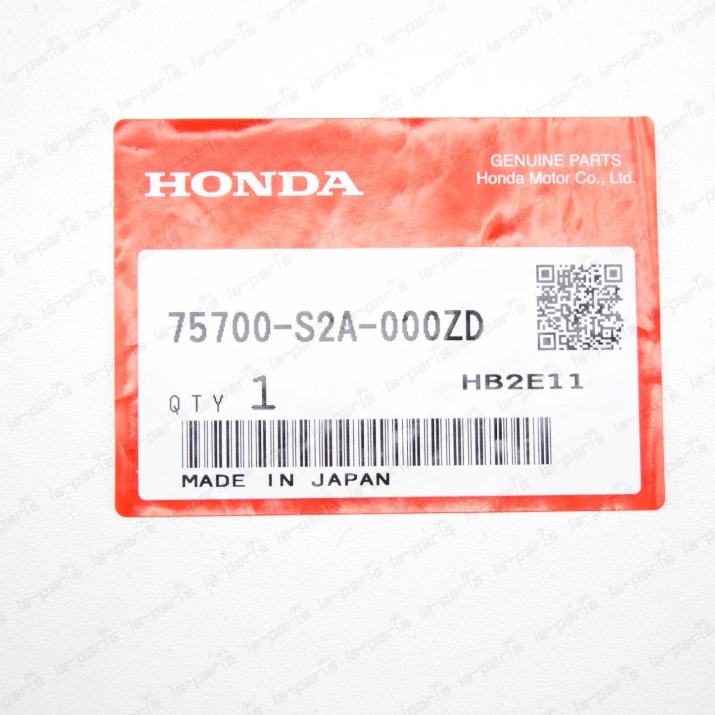 NEW GENUINE HONDA S2000 S2K JDM FRONT EMBLEM BADGE H GRAY 75700-S2A-000ZD