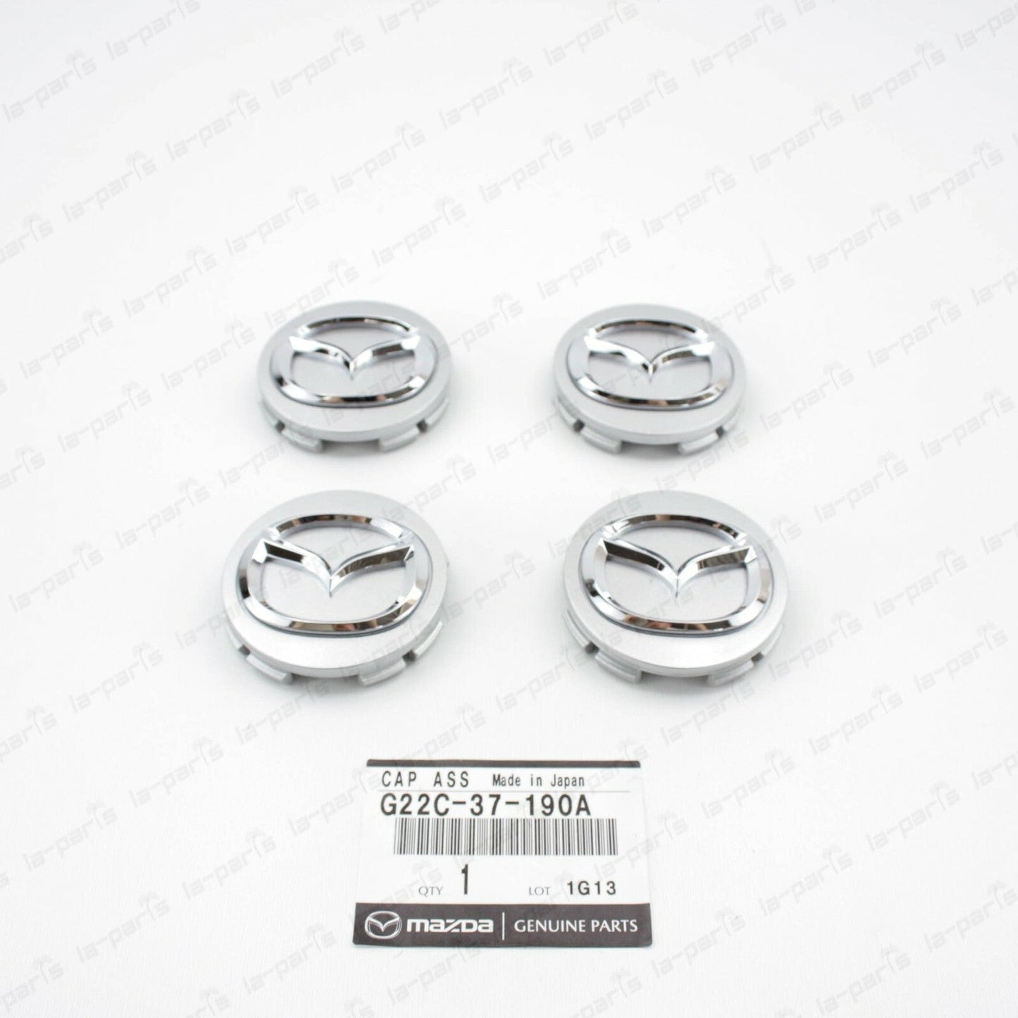 SET OF 4 NEW GENUINE MAZDA CENTER  WHEEL CAP G22C-37-190A