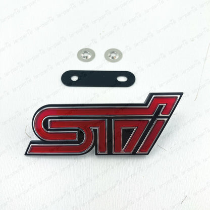 Genuine OEM Subaru 11-14 Impreza WRX STi GRB GVB Front Grill Sti Emblem Badge