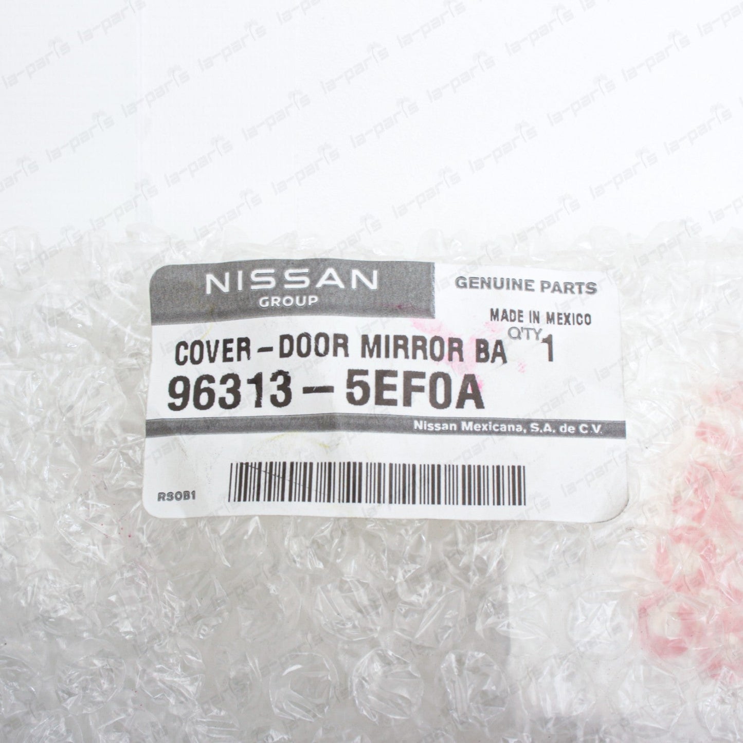New Genuine OEM Nissan 20-25 Versa LH Driver Side Mirror Mount Cover 96313-5EF0A