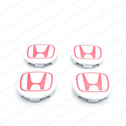 New Genuine JDM OEM Honda Integra Type R Civic SILVER Wheel Center Cap SET of 4