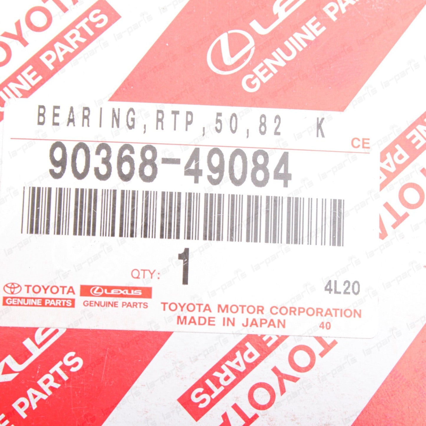 Genuine Toyota 84-94 4Runner Pickup T100 Front Axle Inner Bearing 90368-49084