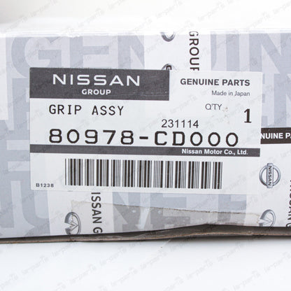 Genuine OEM Nissan 03-05 350Z Passenger Side Pull Handle Grip Black 80978-CD000