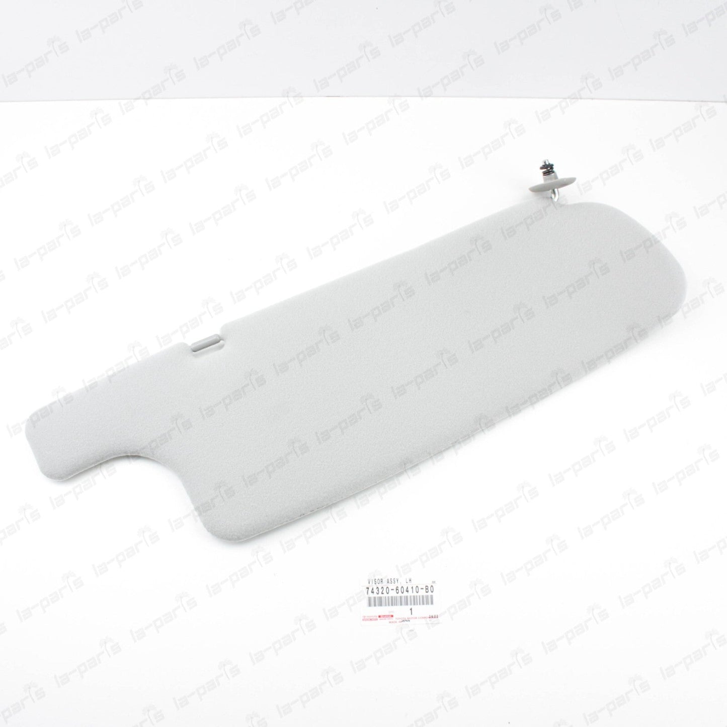 Genuine Toyota Land Cruiser 80 LX450 Driver Side Gray Sun Visor 74320-60410-B0