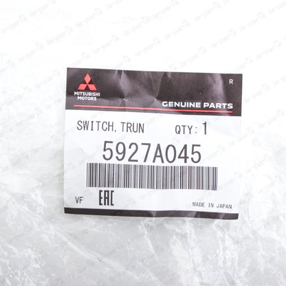 New Genuine OEM Mitsubishi 2008-2017 Lancer Evo Trunk Lid Opener Switch 5927A045