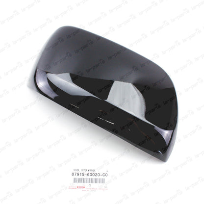 New Genuine Toyota 08-13 Land Cruiser Black Outer Mirror Cover Passenger Side