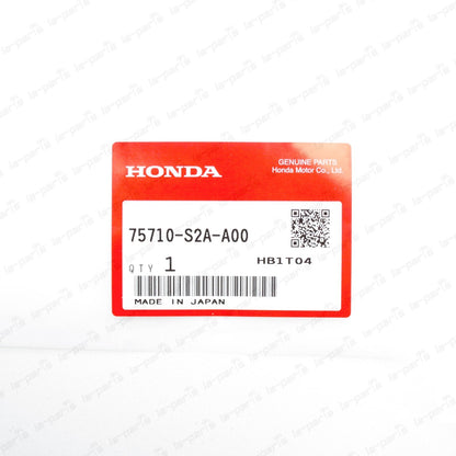 GENUINE HONDA 00-09 S2000 CR AP1 AP2 SIDE FENDER BLACK EMBLEMS BOTH SIDES