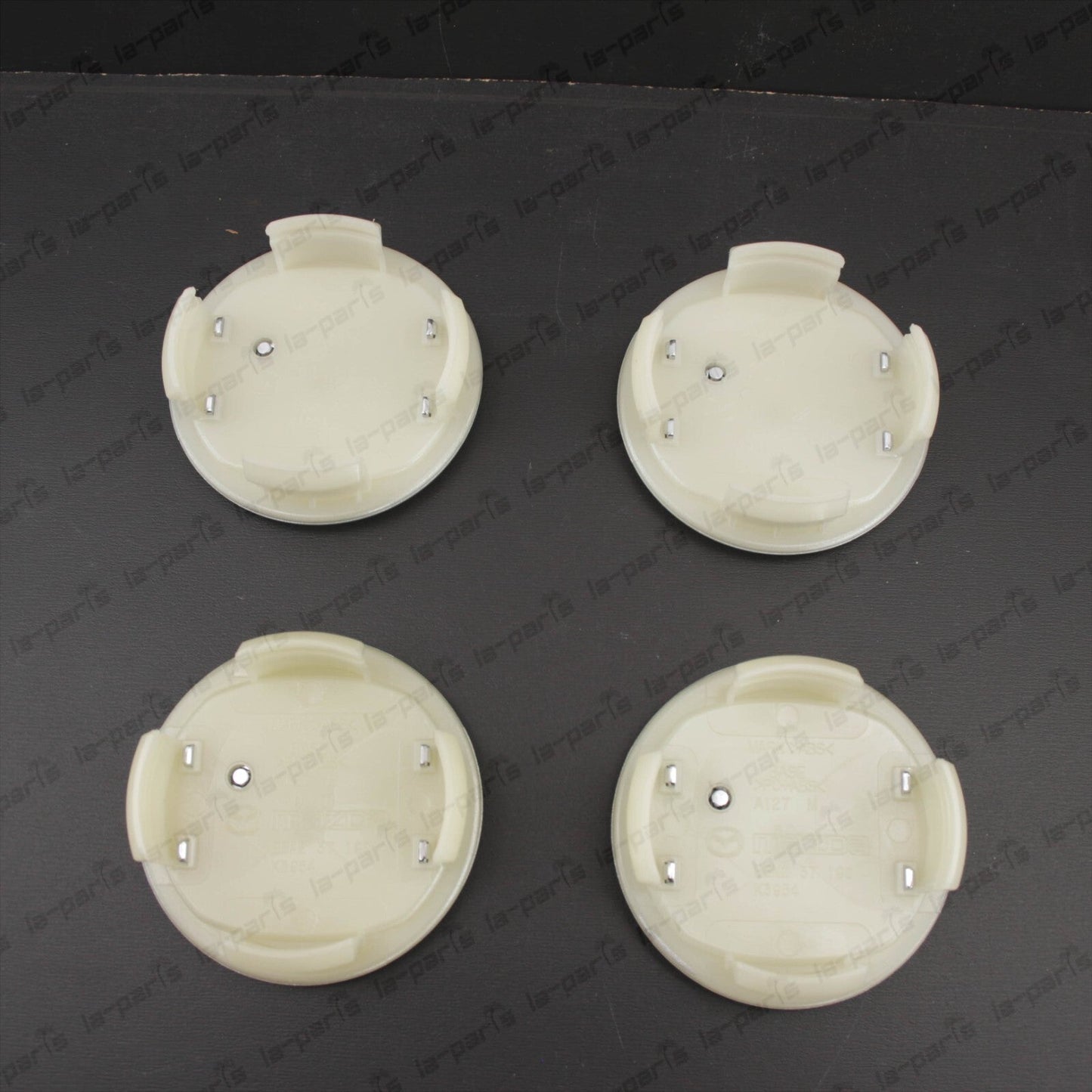 GENUINE MAZDA 3 5 6 MIATA RX8 CX7 CX9 SILVER WHEEL CENTER CAP BBM2-37-190 4PCS