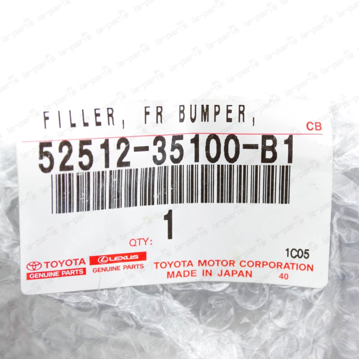 New Genuine for Toyota 2007-2014 FJ Cruiser Gray Front Bumper Filler RH & LH