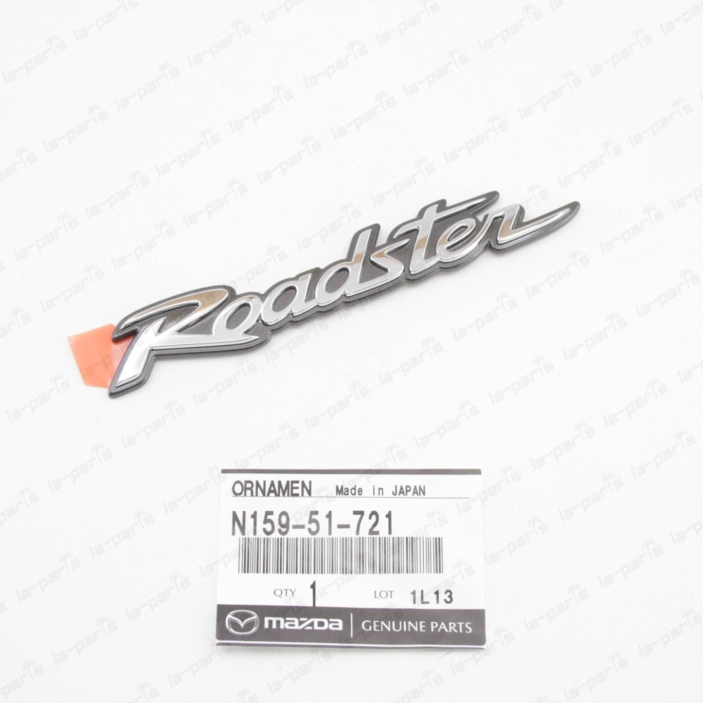 NEW GENUINE MAZDA MX-5 MX5 MIATA ROADSTER REAR CHROME EMBLEM N159-51-721