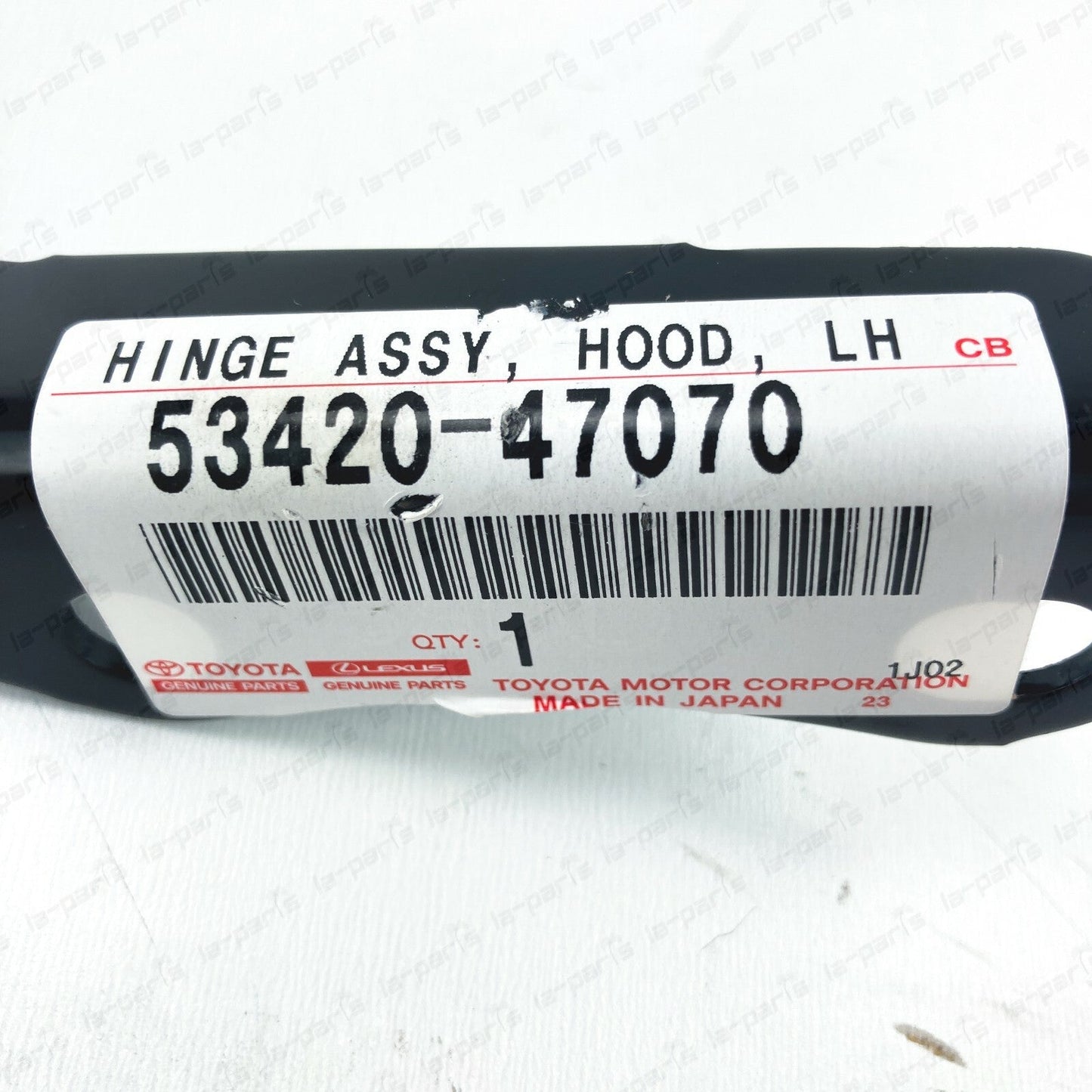 NEW GENUINE TOYOTA 2010-2015 PRIUS LEFT DRIVER SIDE HOOD HINGE 53420-47070 OEM