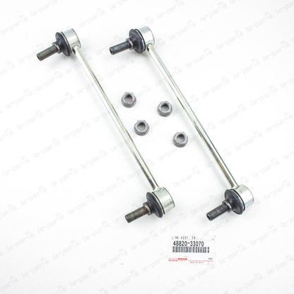 New Genuine Toyota Camry Avalon ES300h ES350 Front Stabilizer Link & Nuts Kit