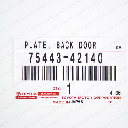 New Genuine Toyota RAV4 XA50 Back Door OFF ROAD Emblem JDM