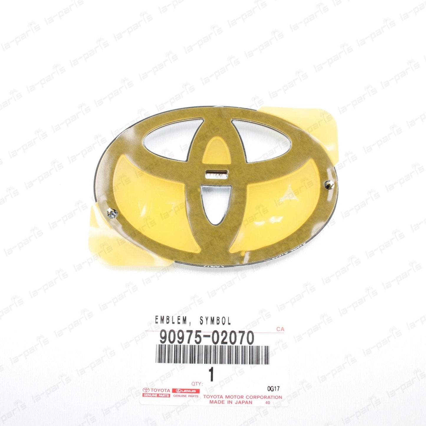 OEM GENUINE TOYOTA COROLLA RAV4 CAMRY C-HR CHROME REAR BACK EMBLEM 90975-02070