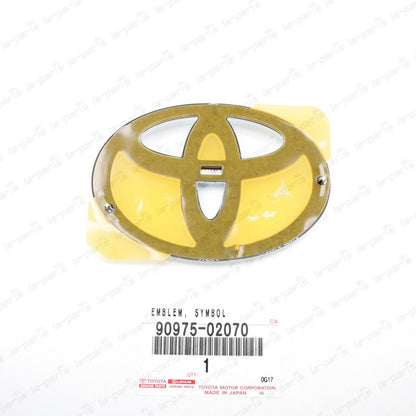 OEM GENUINE TOYOTA COROLLA RAV4 CAMRY C-HR CHROME REAR BACK EMBLEM 90975-02070