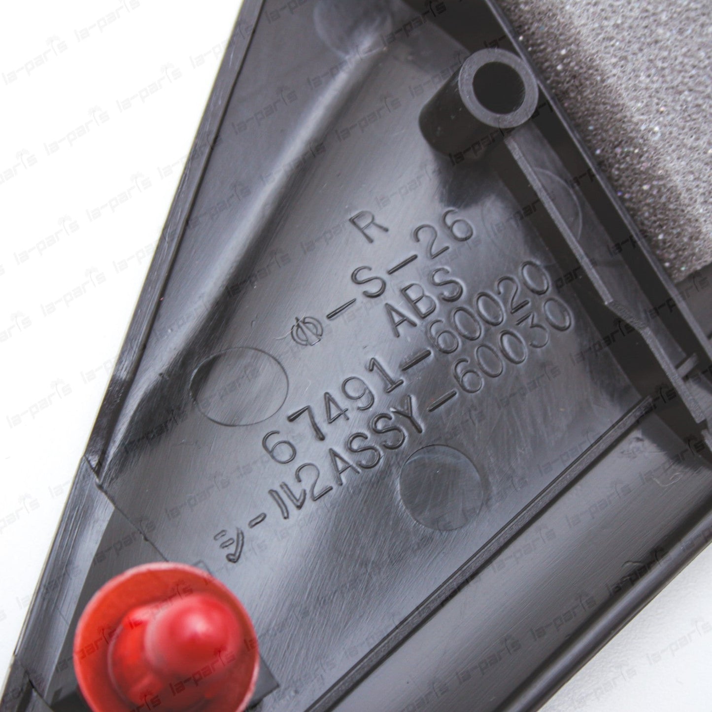 Genuine Toyota Land Cruiser 80 LX450 Passenger Mirror Triangle Cover 67491-60020