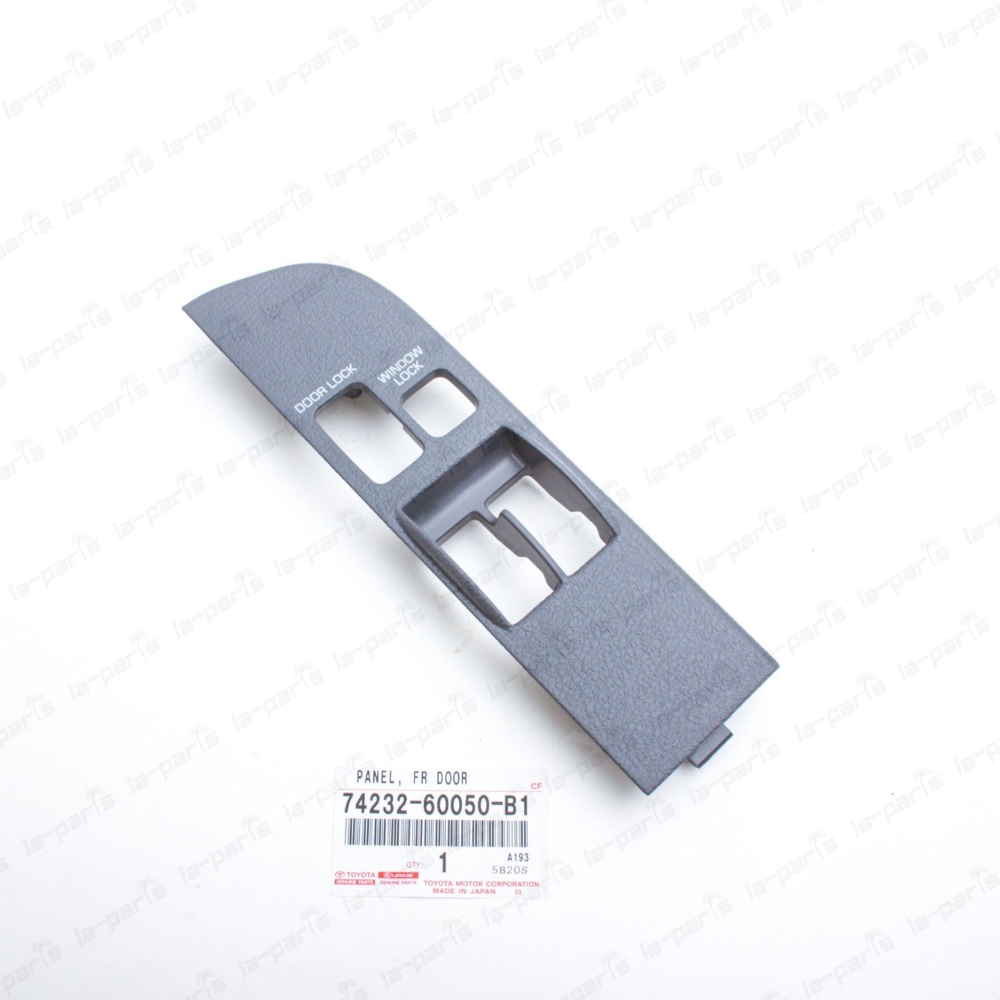 New Genuine OEM Toyota Land Cruiser 70 Driver Door Switch Panel 74232-60050-B1