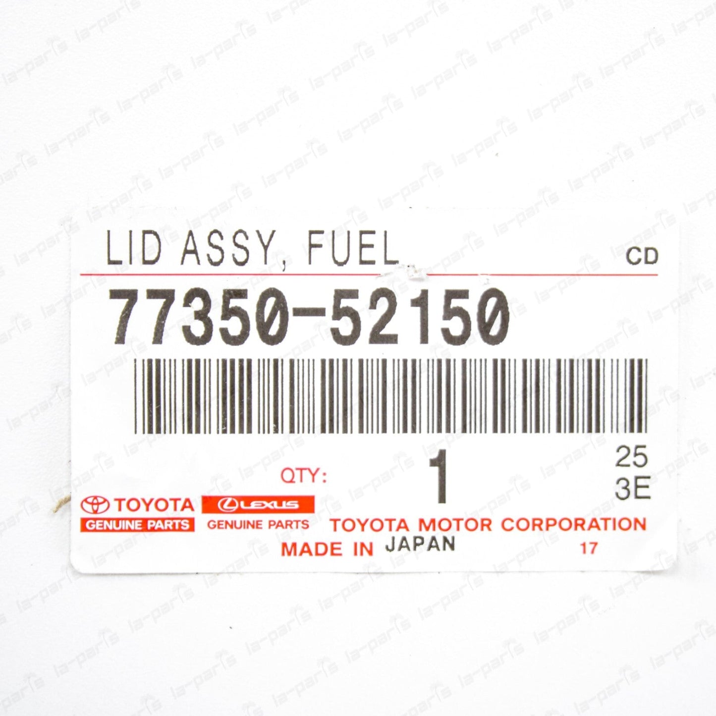 New Genuine OEM Toyota 2007-2016 Yaris Fuel Gas Door Lid 77350-52150