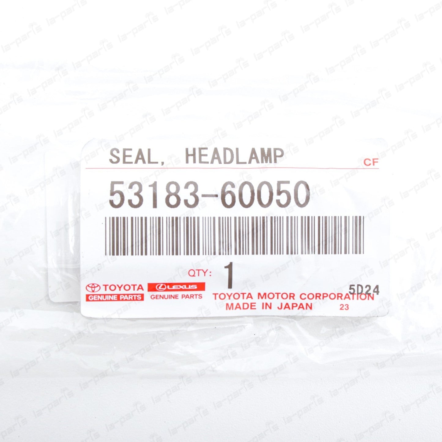 New Genuine Toyota Land Cruiser FZJ80 LX450 Passenger Headlamp Seal 53183-60050