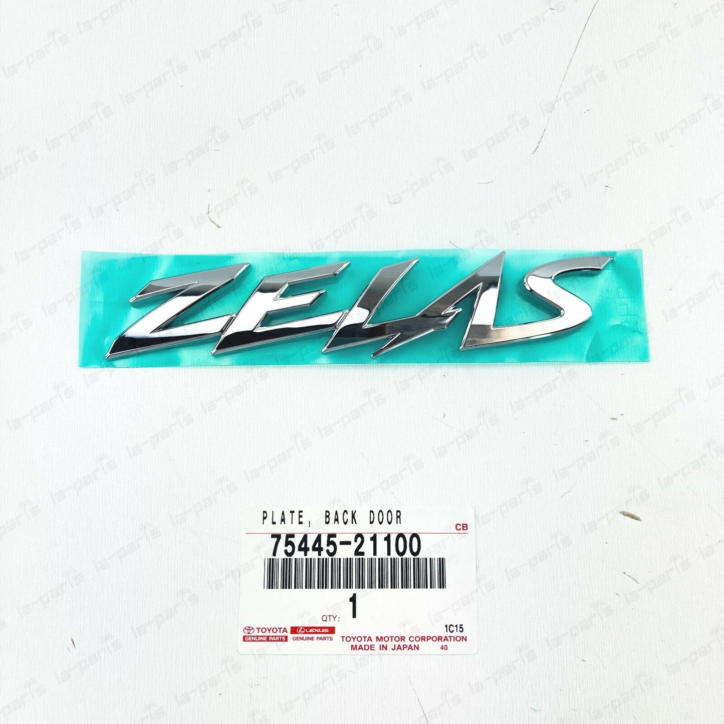 NEW GENUINE TOYOTA 2011-2016 SCION ZELAS TC2 AGT20 REAR CHROME EMBLEM BADGE
