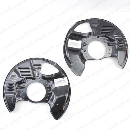 GENUINE TOYOTA 93-00 SUPRA JZA80 MK4 SC300 400 FRONT BRAKE SPLASH DUST COVER SET