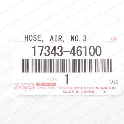 New Genuine Toyota Supra MK4 Lexus 01-05 IS300 Vacuum Air Hose #3 17343-46100