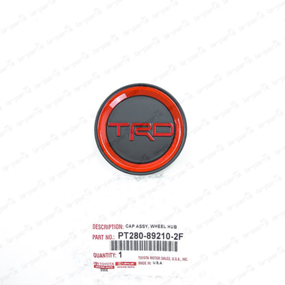 New Genuine Toyota 4Runner Tacoma Tundra TRD Wheel Center Cap PT280-89210-2F