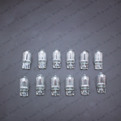 New Genuine Toyota 1996-2021 Rear Combination Lamp Bulb W21W 90981-13043 QTY:12