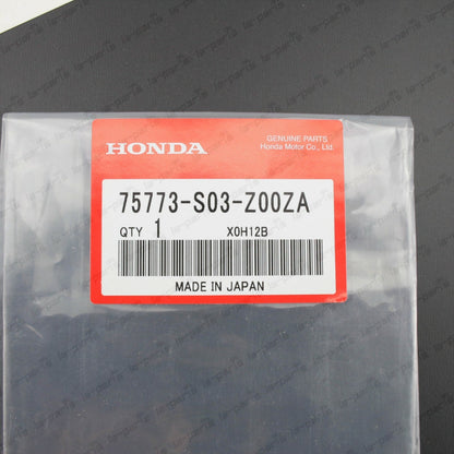 GENUINE HONDA CIVIC TYPE-R EK9 SIDE DECAL DARK OUTLINE 75773-S03-Z00ZA SET OF 2