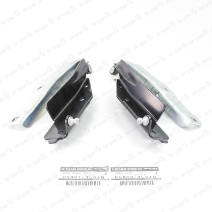 NEW GENUINE NISSAN INFINITI Q60 G37 COUPE HOOD HINGE LEFT + RIGHT  SET OF 2