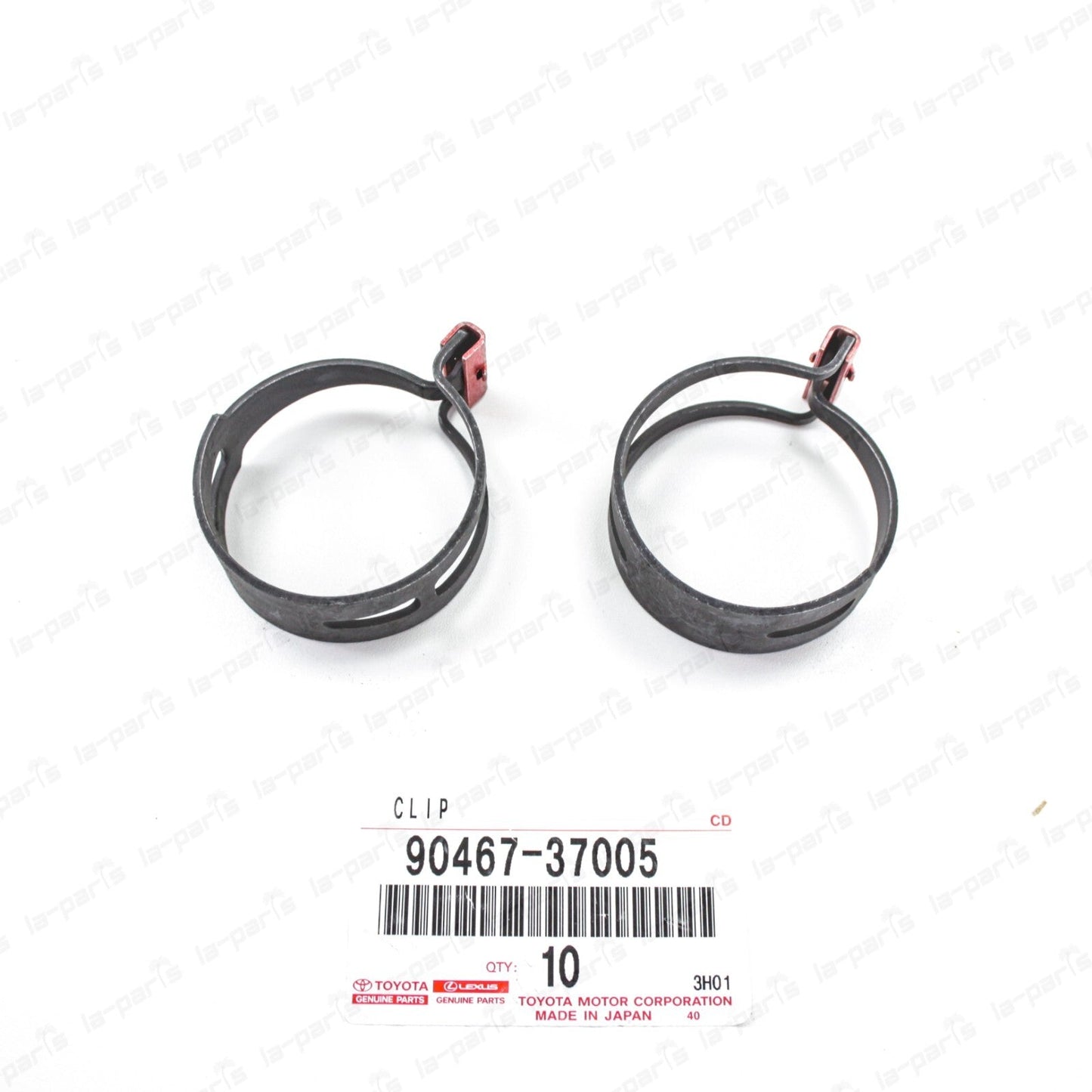Genuine OEM Toyota 85-08 4Runner Camry RX300 Radiator Outlet Hose Clamp Set of 2
