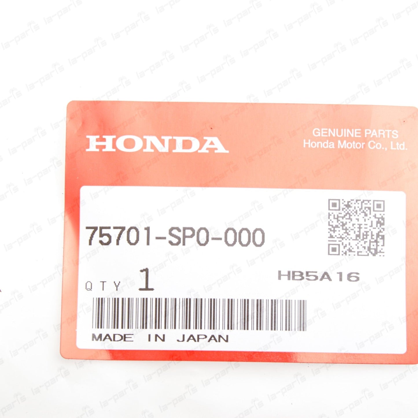 New Genuine OEM Honda 96-00 Civic 95-01 Odyssey Rear Emblem Badge 75701-SP0-000
