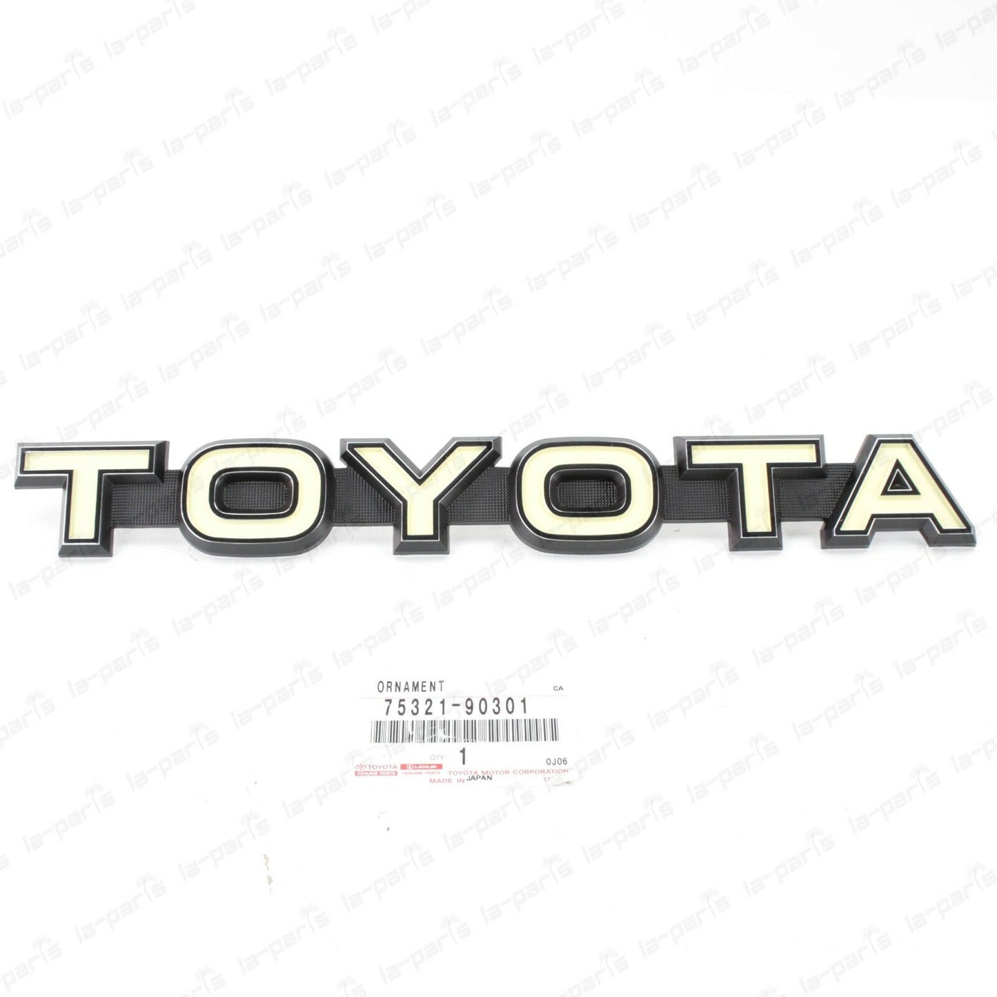 NEW GENUIINE TOYOTA 79-84 LAND CRUISER FJ40 42 43 FRONT GRILLE EMBLEM 7532190301