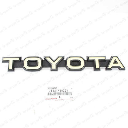 NEW GENUIINE TOYOTA 79-84 LAND CRUISER FJ40 42 43 FRONT GRILLE EMBLEM 7532190301
