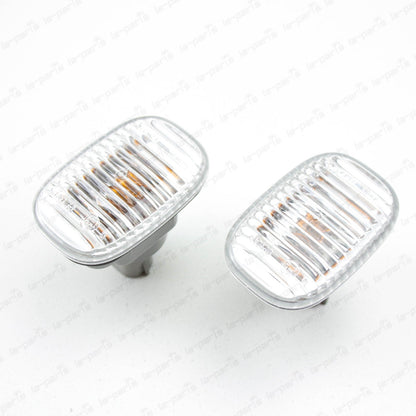 New Genuine OEM Toyota 93-98 Supra JZA80 Clear Fender Side Marker Lights PAIR