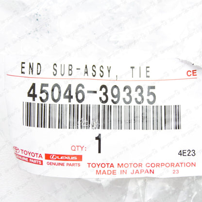New Genuine OEM Toyota 1996-2002 4Runner LH & RH Front Outer Tie Rod Ends Set