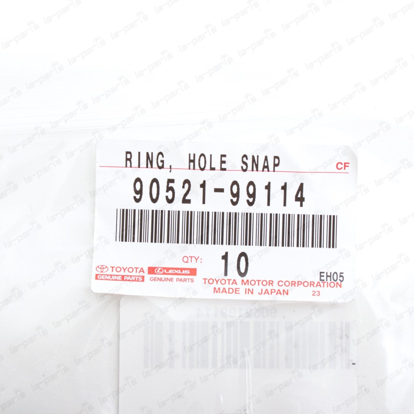 Genuine Toyota 95-02 4Runner Tacoma Front Axle Hub Snap Ring 90521-99114 Qty:1