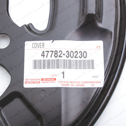 New Genuine OEM Lexus 06-15 IS AWD Front Left Disc Brake Dust Shield 47782-30230