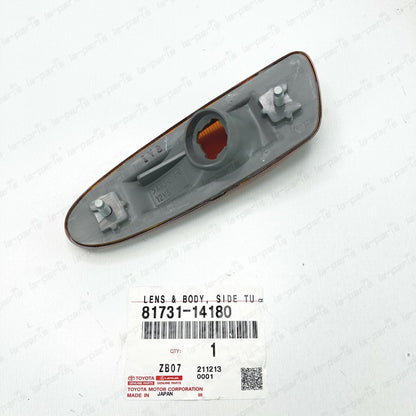 NEW GENUINE TOYOTA 93-98 SUPRA MK4 FRONT PASSENGER SIDE MARKER LENS 81731-14180