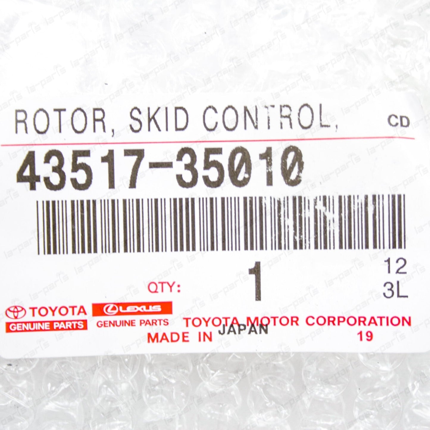 New Genuine OEM Toyota 4Runner Tacoma Tundra Rear Wheel Abs Skid Control Rotor