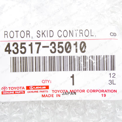 New Genuine OEM Toyota 4Runner Tacoma Tundra Rear Wheel Abs Skid Control Rotor