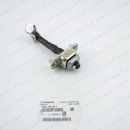 NEW GENUINE SUBARU 02-14 IMPREZA FRONT DOOR-HINGE CHECK RH OR LH 62302FC003