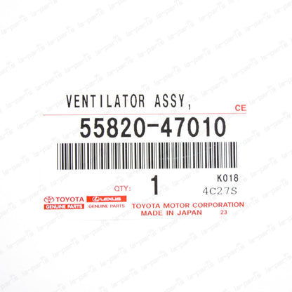 New Genuine OEM Toyota 12-17 Prius V Driver Side Cowl Cover Seal 55820-47010