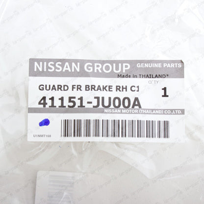 New Genuine OEM Nissan Juke 09-15 Rogue Front RH Brake Dust Shield 41151-JU00A