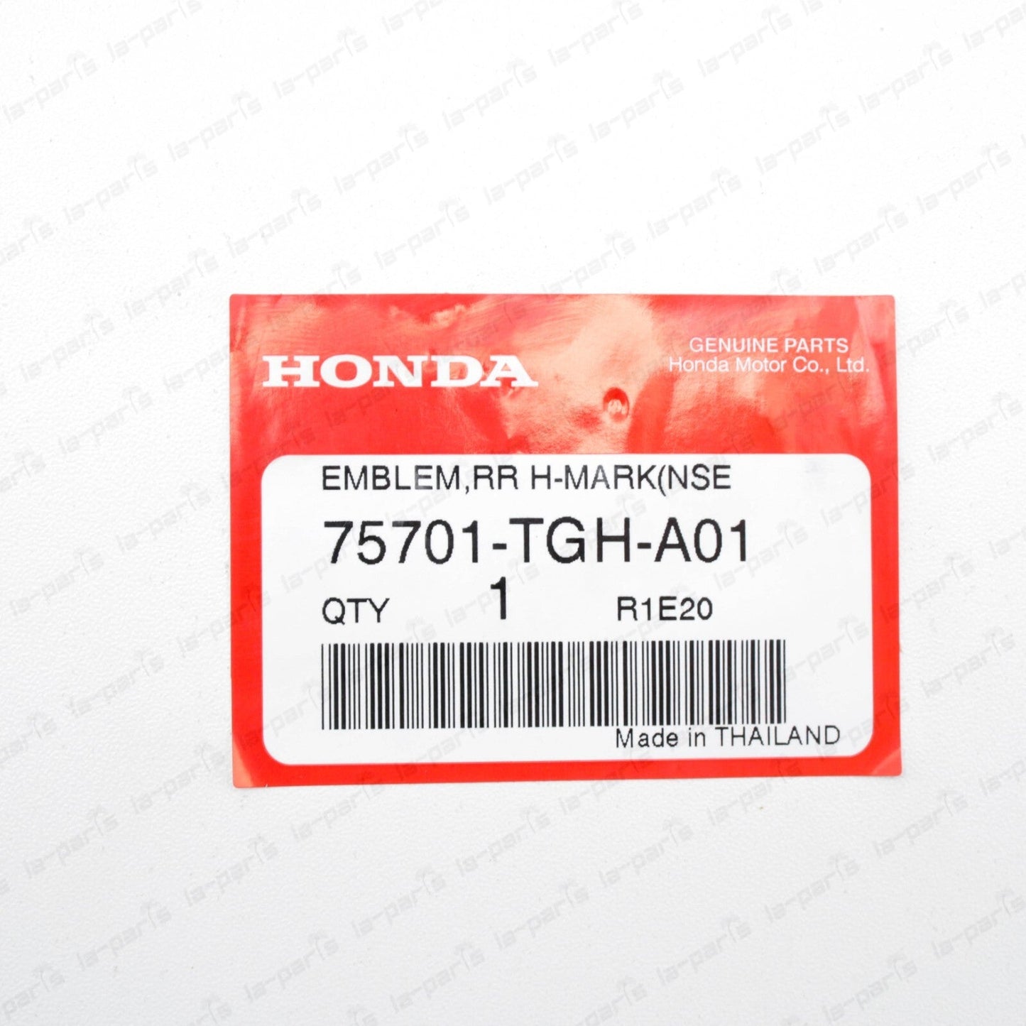 NEW GENUINE HONDA 2017-2019 CIVIC TYPE-R 5D HATCHBACK REAR EMBLEM 75701-TGH-A01