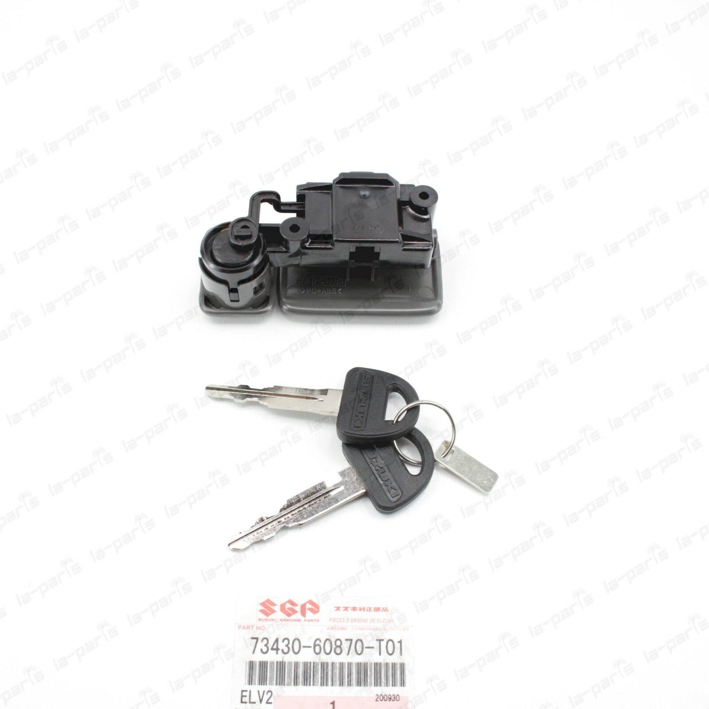 NEW GENUINE FOR SUZUKI GRAND VITARA LOCK ASSY GLOVE BOX (GREY) 73430-60870-T01